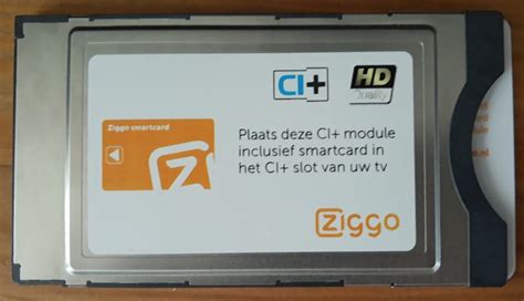 herinstallatie ci module Ziggo